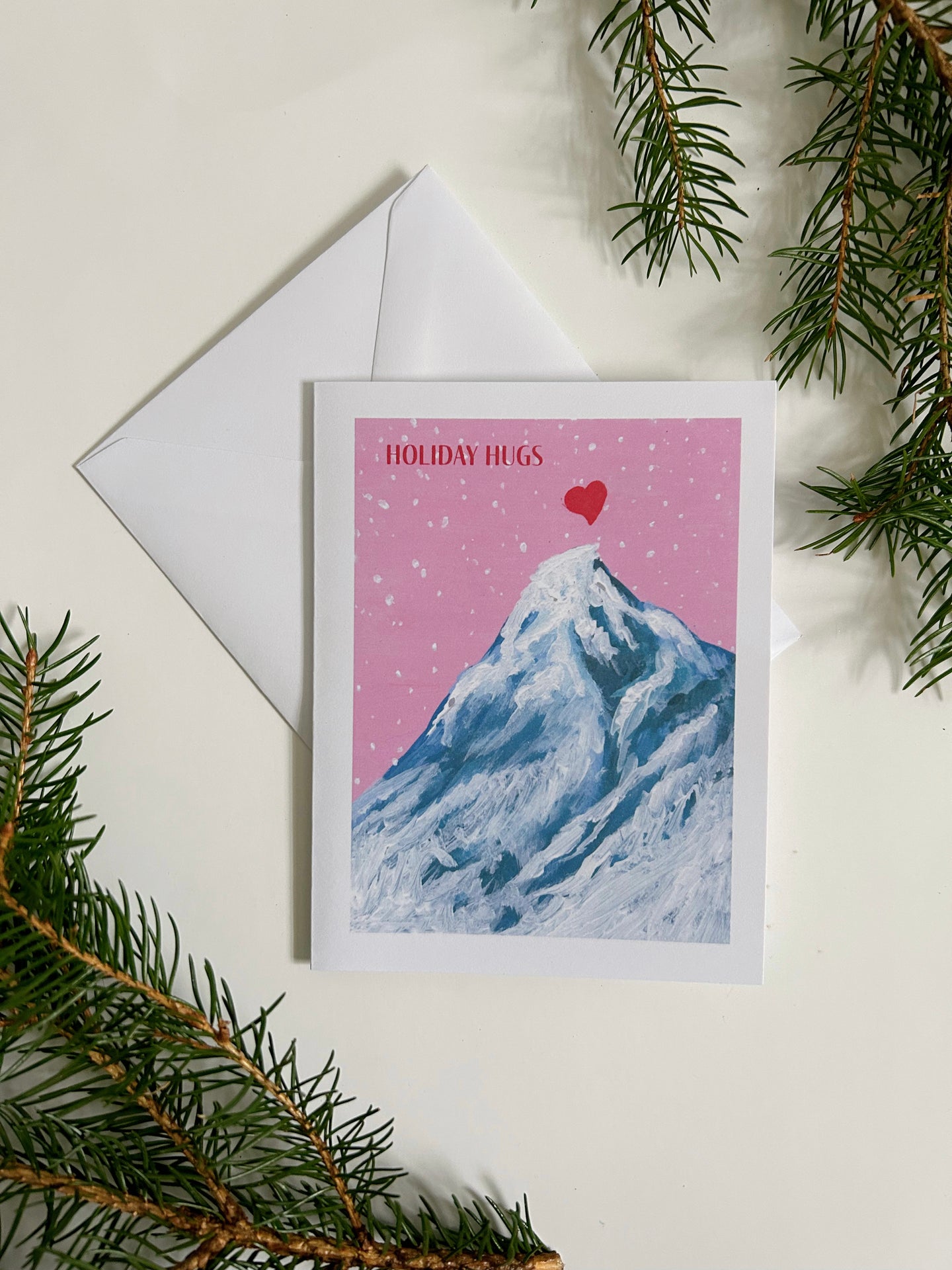 Holiday Hugs card